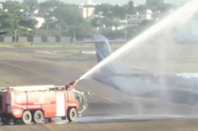 Watch: IndiGo Flight Welcomed With Water Salute At Tiruchirappalli Airport's New Terminal