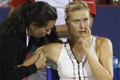Shoulder injury ends Sharapova's Olympics dream