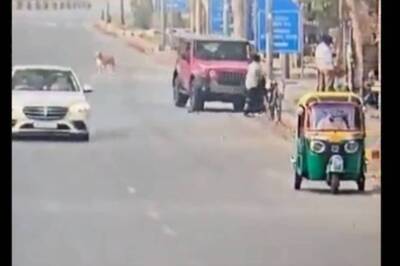 Speeding SUV Mows Down Pedestrian in Central Delhi's Janpath; Accused Held | WATCH