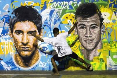 Lionel Messi and Neymar Ensuring Children Get School Meals