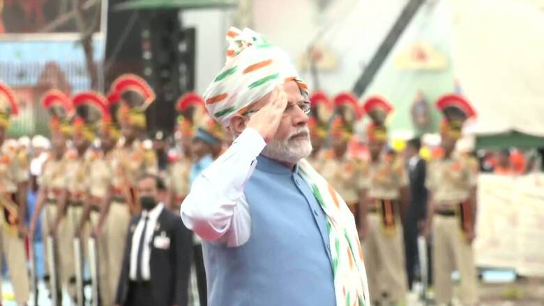 From India@75 to India@100: PM Modi Ditches Teleprompter, Speaks Extempore for About 90 Minutes in a Heartfelt Speech