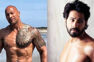 Varun Dhawan and Dwayne Johnson's Friendly Exchange on Twitter Wins Netizens Over
