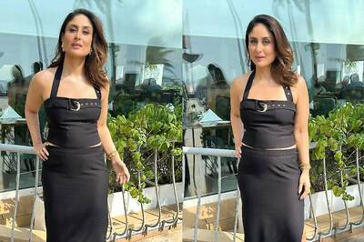 Sexy Kareena Kapoor Raises the Mumbai Heat in a Hot Black Dress, Video Goes Viral