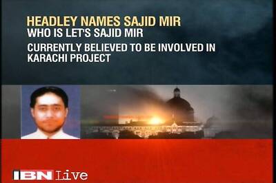 Who's LeT's Sajid Mir, David Headley's contact person for 26/11