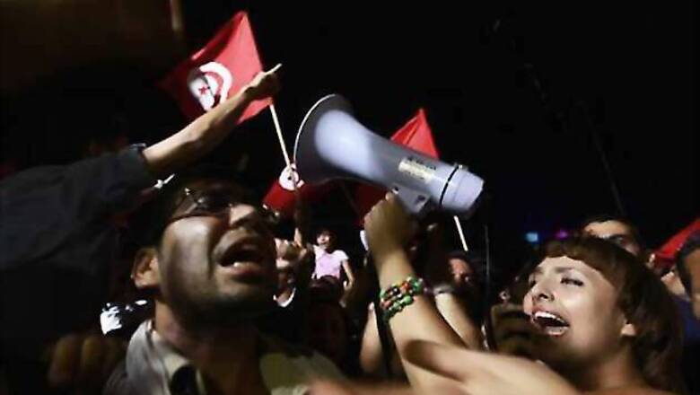 Gunmen kill at least eight Tunisian troops as political tensions grow