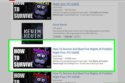 How to Not Be Scared of Five Nights at Freddy's
