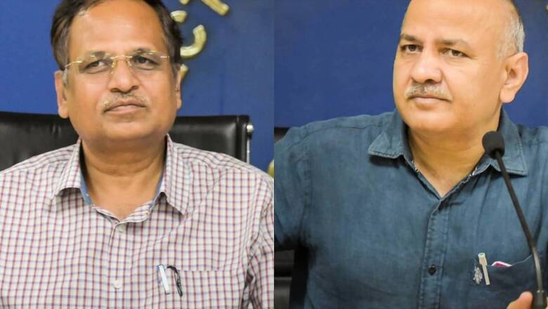 Arrested AAP Leaders Manish Sisodia, Satyendar Jain Resign from Delhi Cabinet