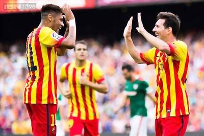 Champions League: Messi-Neymar connection clicking for Barca before APOEL game