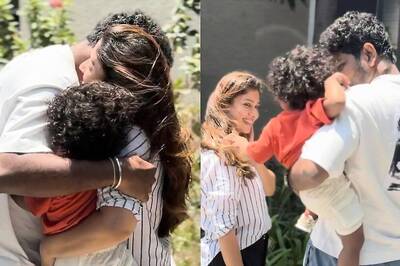 Nayanthara, Vignesh Shivan Spend Time With Their Twins Uyir-Ulag; Adorable Photos Will Melt Your Heart