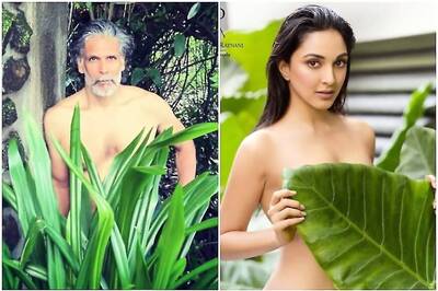 Fans Find Similarities Between Milind Soman and Kiara Advani's Photoshoots