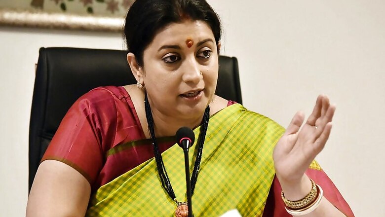 Congress Engaged in Creating Differences Between 'Brothers', Says Smriti Irani