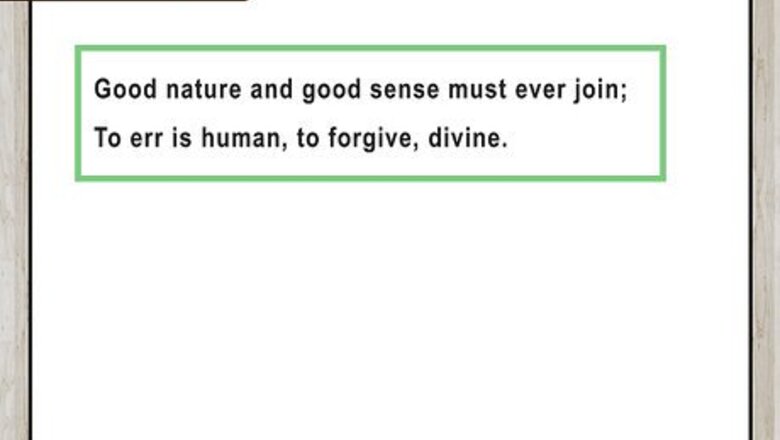 How to Write a Poem in Heroic Couplets