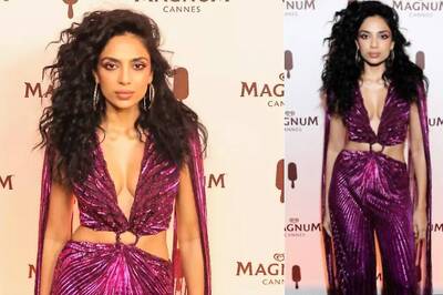 Cannes 2024: Sobhita Dhulipala Shines In Deep Purple Cape Jumpsuit