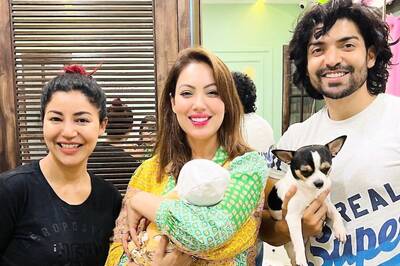 Munmun Dutta 'Finally Met' Besties Debina Bonnerjee and Gurmeet Choudhary’s Baby Girl, See Pics