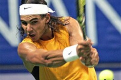 Winning start for Nadal at Stockholm