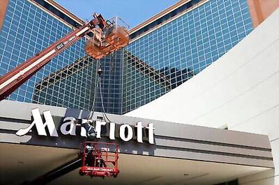 China business travel returns Marriott, revenue tumbles