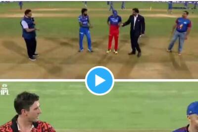 Faf du Plessis, Pat Cummins Have a Chuckle Over Match Referee Javagal Srinath's Coin-Flipping Act