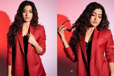 HOT! Rashmika Mandanna's Red Look Will Leave You Gasping For Breath; Pics