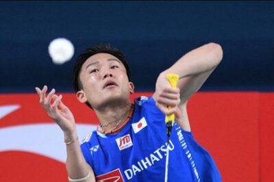 Two Years After car Crash, Badminton ace Kento Momota in Free Fall