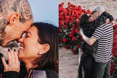 Kourtney Kardashian Shares New Photos from Travis Barker's Romantic Beachside Proposal