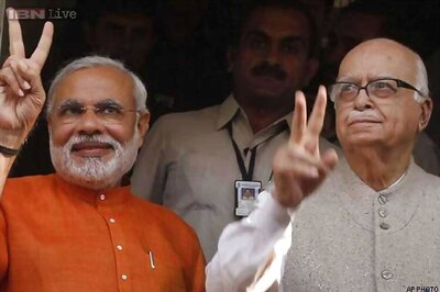 Government on right track to bring 'achhe din': Advani