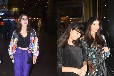 Aishwarya Rai Keeps Aaradhya Close, Sara Ali Khan Is All Smiles As They Return From Cannes; Pics