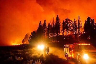 California Forest Closed As Wildfires Burn, Heat Returns