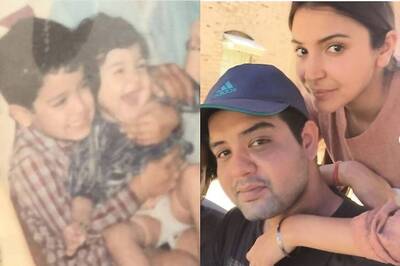 Anushka Sharma Flashing a Toothless Smile in Childhood Pic with Brother is Too Adorable to Miss