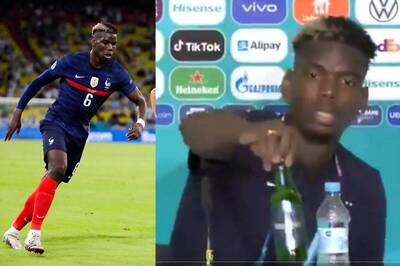 Paul Pogba Now Snubs a Sponsor, Removes Heineken Beer Bottle During Euro 2020 Press Conference