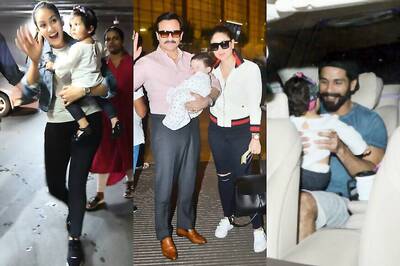 Taimur Ali Khan, Misha Steal the Spotlight From Their Parents at Airport