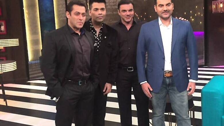 Salman Khan to Appear on Koffee With Karan Season 5 With His Brothers