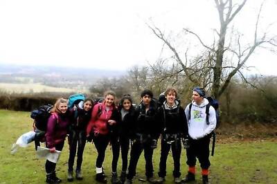 Snapshot: Big B's granddaughter spotted with SRK's son