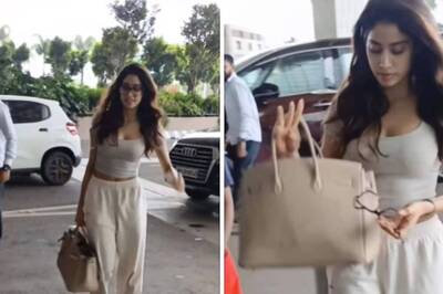 Watch: Janhvi Kapoor Takes A Ride To The Airport In Her New Lexus MPV