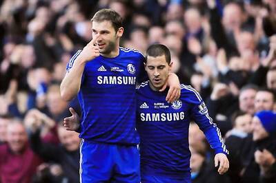 Chelsea's Branislav Ivanovic defends Eden Hazard after fans' jeers