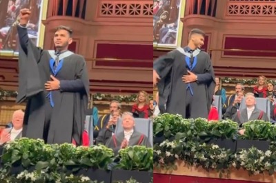 Watch: Student Chants 'Jai Siya Ram' During Convocation Ceremony In UK