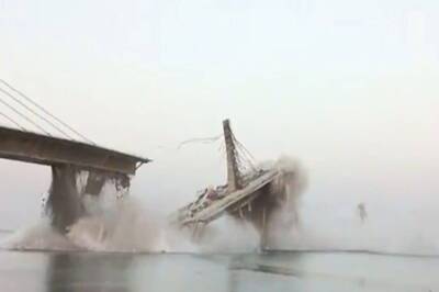 WATCH | Rs 1,710 Cr Under-construction Bridge Collapses in Bihar's Bhagalpur for 2nd Time