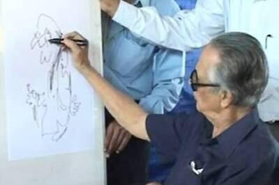 RK Laxman's doodles during family conversions remain unpublished