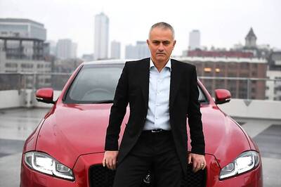 Oops Chevrolet, Jaguar Steals Manchester United Manager Jose Mourinho With The XJ