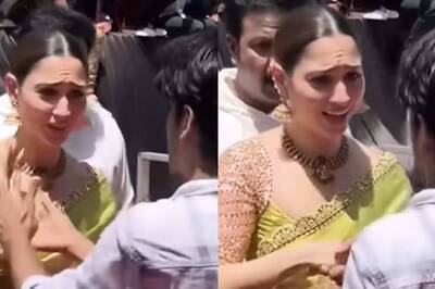 Tamannaah Bhatia Fan Breaks Security, Grabs Her Hand at Event; Her Reaction Goes Viral; Watch