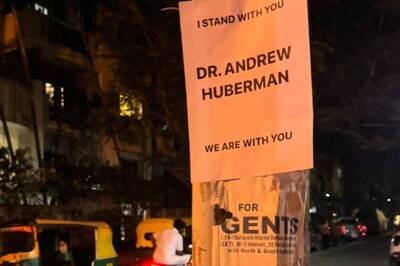 Controversial Neuroscientist Andrew Huberman's Poster In Bengaluru Sparks Heated Discussion