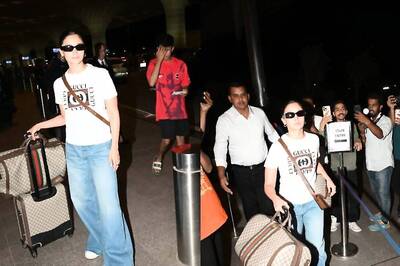 Alia Bhatt Looks Stylish In White Tee And Denim As She Gets Clicked At Airport, Leaves For London; Pics