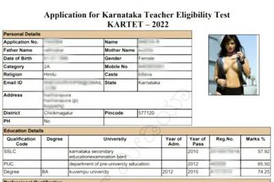 Sunny Leone's Image Appears on KARTET 2022 Admit Card, Social Media Users Say 'Unpardonable'