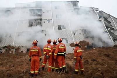 22 buildings collapse, several missing in China landslide