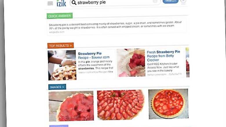 New search engine 'Izik' tailors its results for tablets