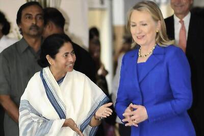 Mamata, Hillary discuss Tagore and Shah Rukh