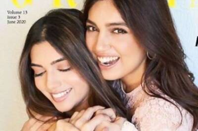 Bhumi Pednekar Looks Stunning as She Poses with Sister Samiksha for Magazine Cover