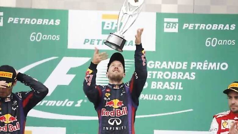 Sebastian Vettel wins season-ending Brazilian Grand Prix 2013