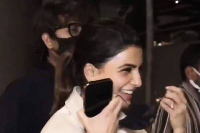 Samantha Ruth Prabhu Blushes As Paparazzi Call Her 'Gorgeous'; Pushpa Fans Welcome Her To Mumbai