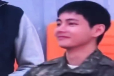 Watch: BTS Star Kim Taehyung Enjoys Soccer Game In Military Uniform