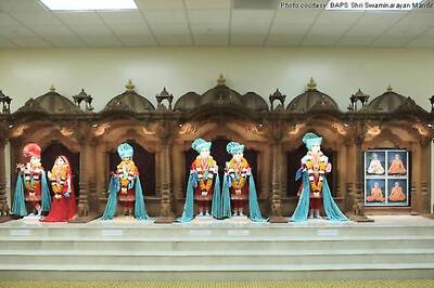 $ 100 million temple thrown open near Hollywood